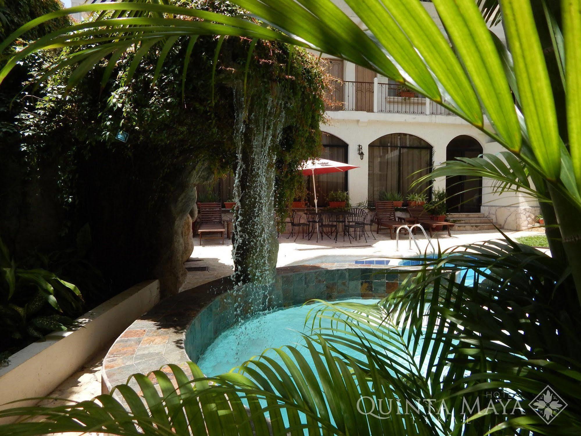Hotel Quinta Maya Flores Bagian luar foto